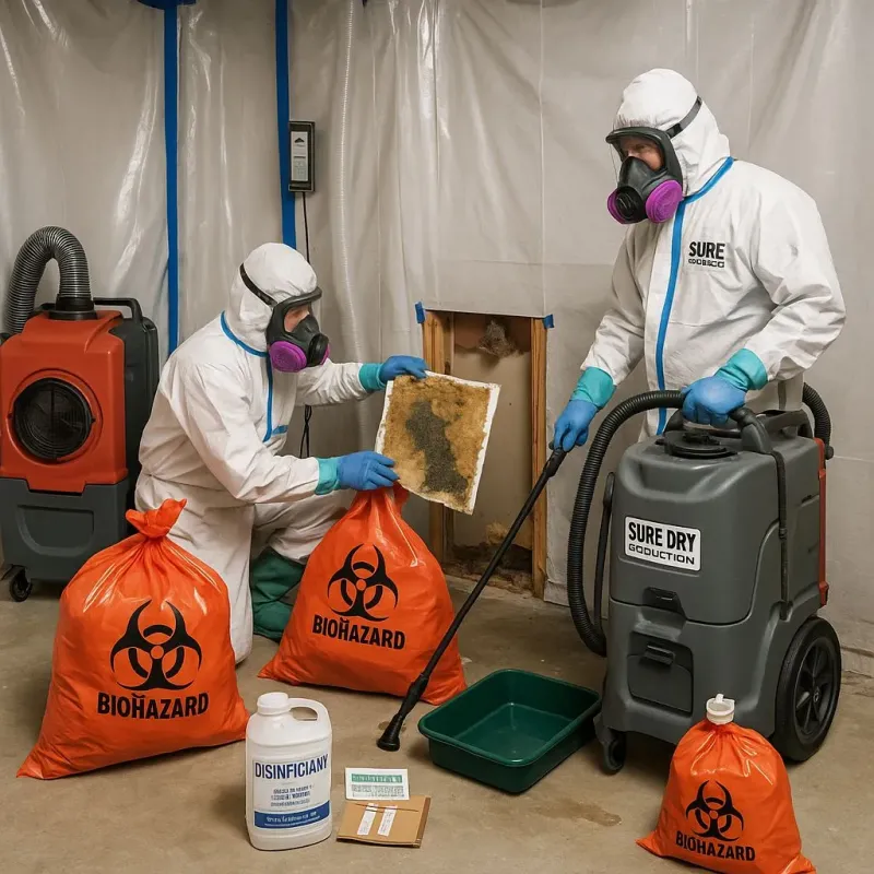 Contaminated Water Handling Protocols process in South Boston, VA