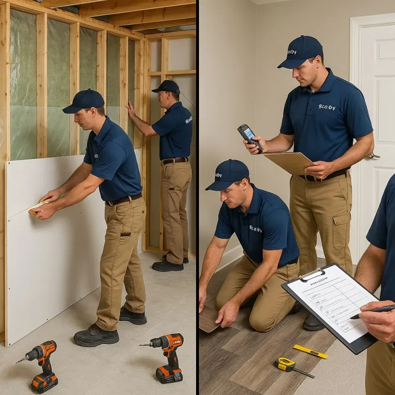 Repairs and Reconstruction process in South Boston, VA